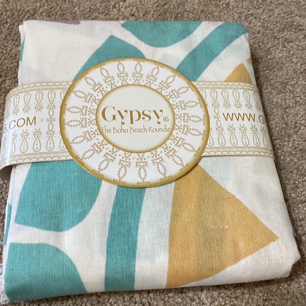 Gypsy Boho Beach Round